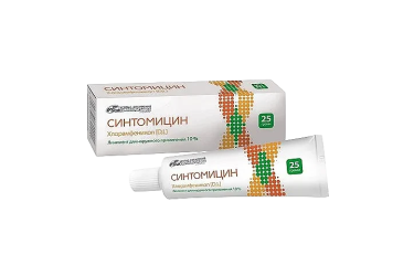 Синтомицин 10% линимент 25г