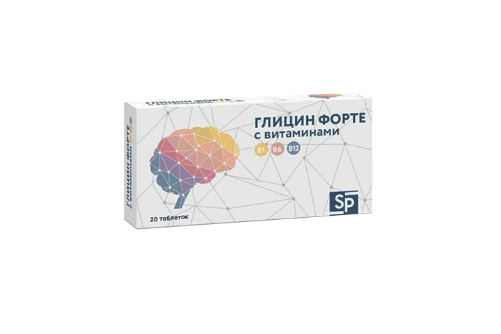 Гли30цин Форте SP с вит В1/В6/В12 табл №30