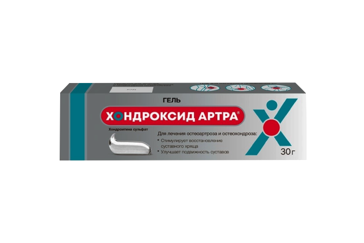 Хондроксид Артра 5% гель д/нар прим 30г