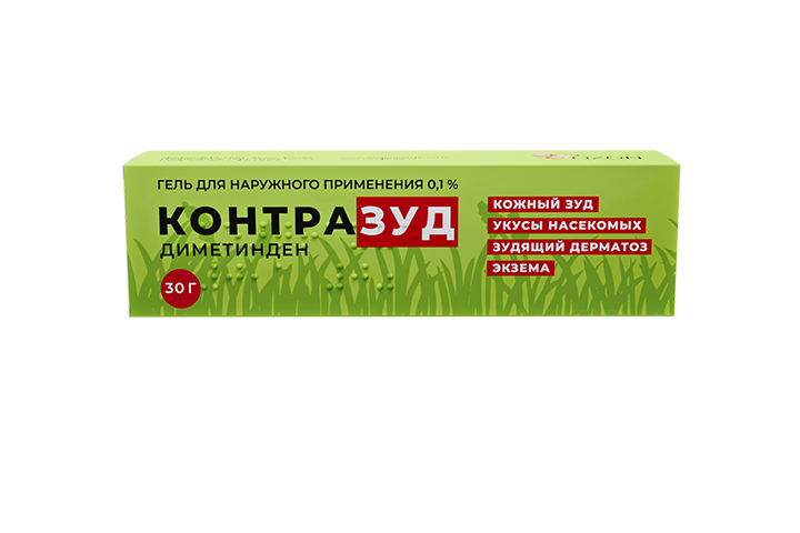 Контразуд 0,1% гель д/нар прим 30г