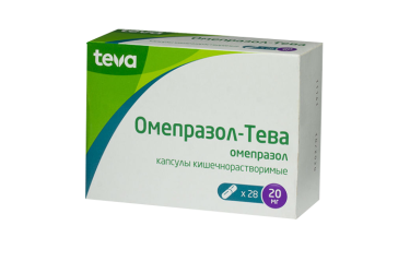 Омепразол-Тева 20мг капс кш/раств №28