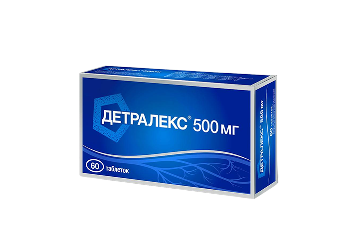 Детралекс 500мг табл п/пл/о №60