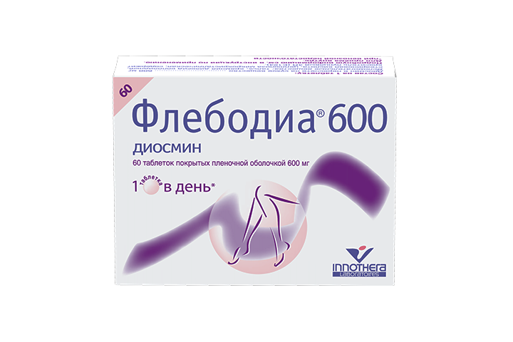 Флебодиа 600мг табл п/пл/о №60