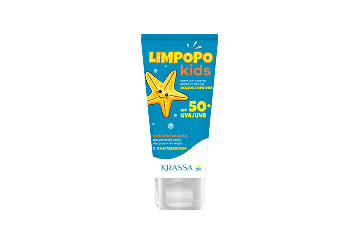 Krassa Limpopo Kids Крем д/защиты детей от солнца SPF50+ 150мл