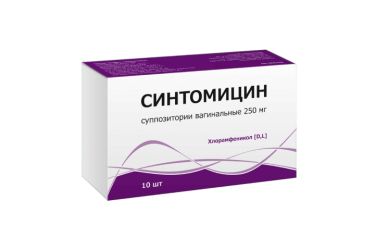 Синтомицин 250мг супп ваг №10