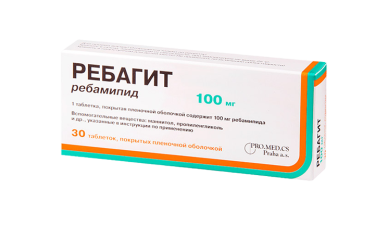 Ребагит 100мг табл п/пл/о №30