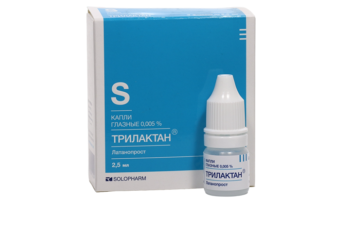 Трилактан 0,005% гл капли 2,5мл фл/кап №3