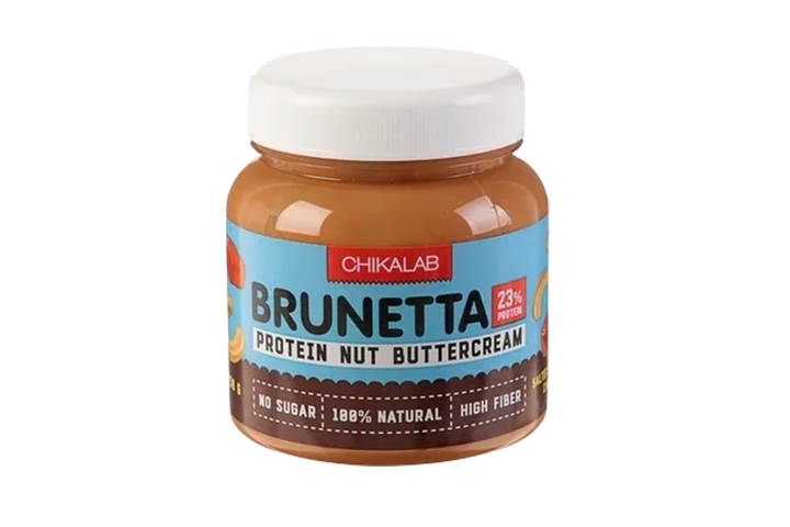 Chikalab Паста арахисовая Brunetta 250г соленая карамель/кешью