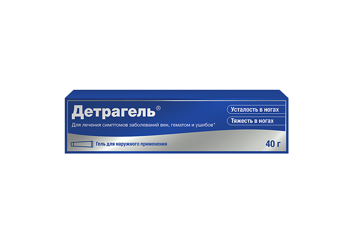 Детрагель гель д/нар прим 40г