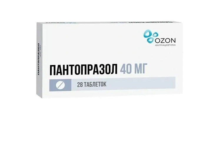 Пантопразол 40мг табл п/пл/о кш/раств №28