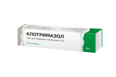 Клотримазол 1% крем д/нар прим 20г