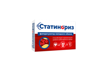 Статинориз Фиторегулятор липидного обмена капс №30