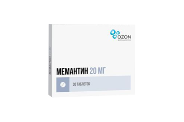 Мемантин 20мг табл п/пл/о №30